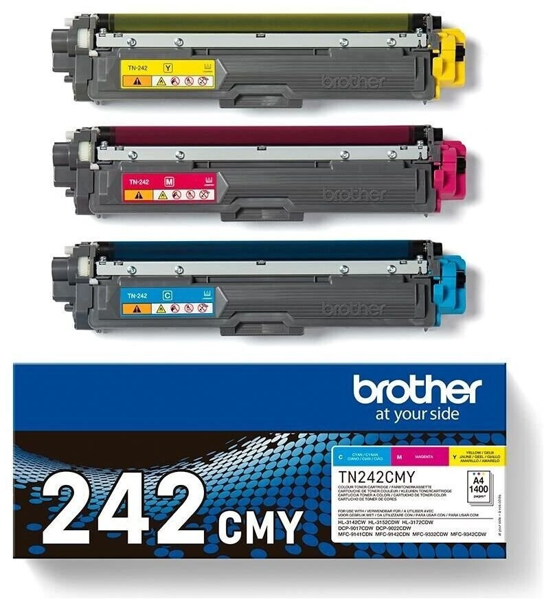 Brother TN-242 CMY Value Pack Multipack