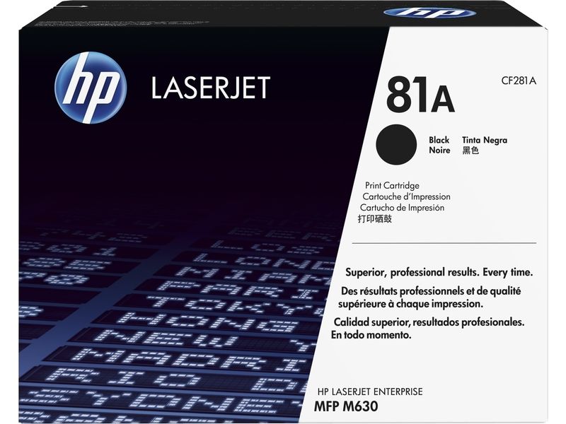 Original HP 81A Toner