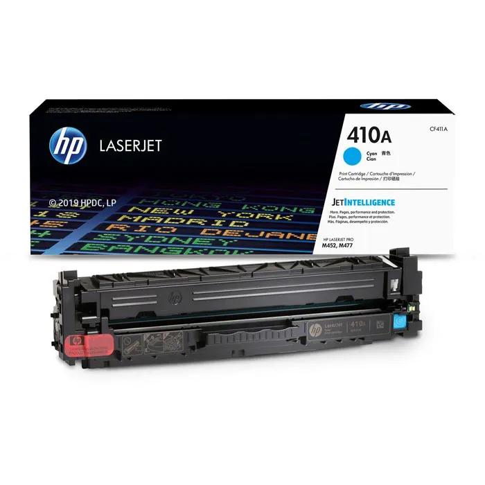 Original HP 410A / CF411A Toner